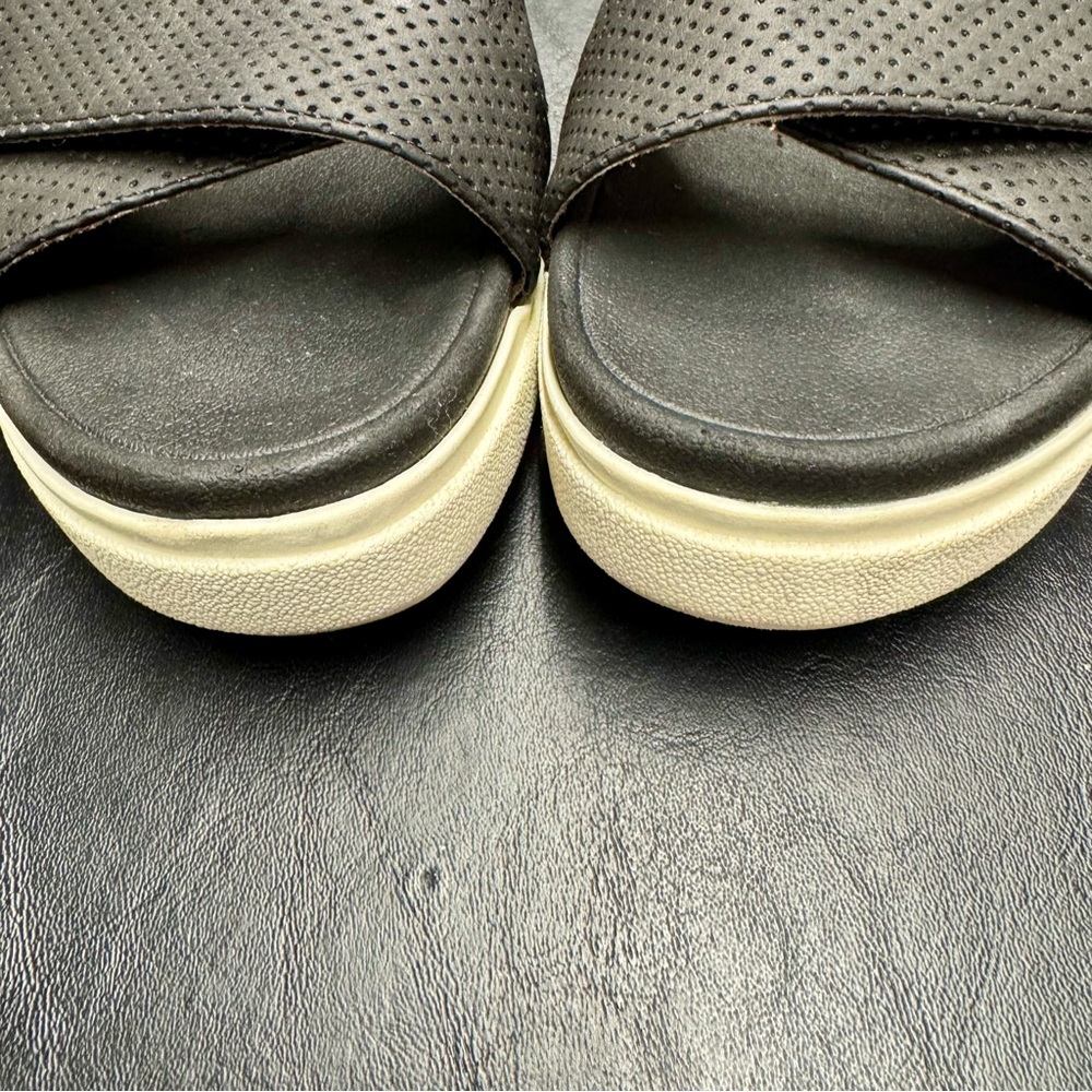 Dr. Scholl’s Sheena platform wedge strappy sandal black women’s shoe size 7 Med - Picture 14 of 14